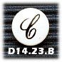 Plakette D14.23.B