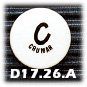 Plakette D17.26.A