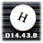 Plakette D14.43.B