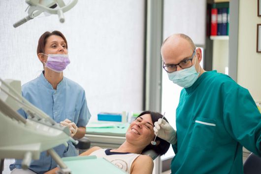 paziente dello studio dentistico