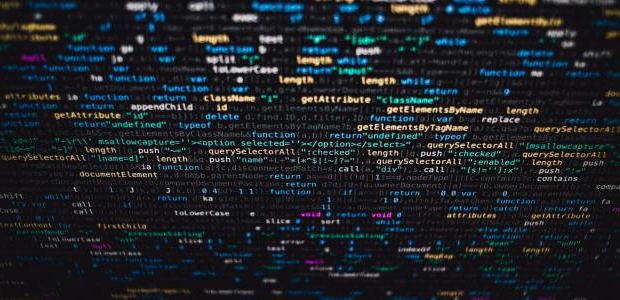 Lines of code on a computer screen