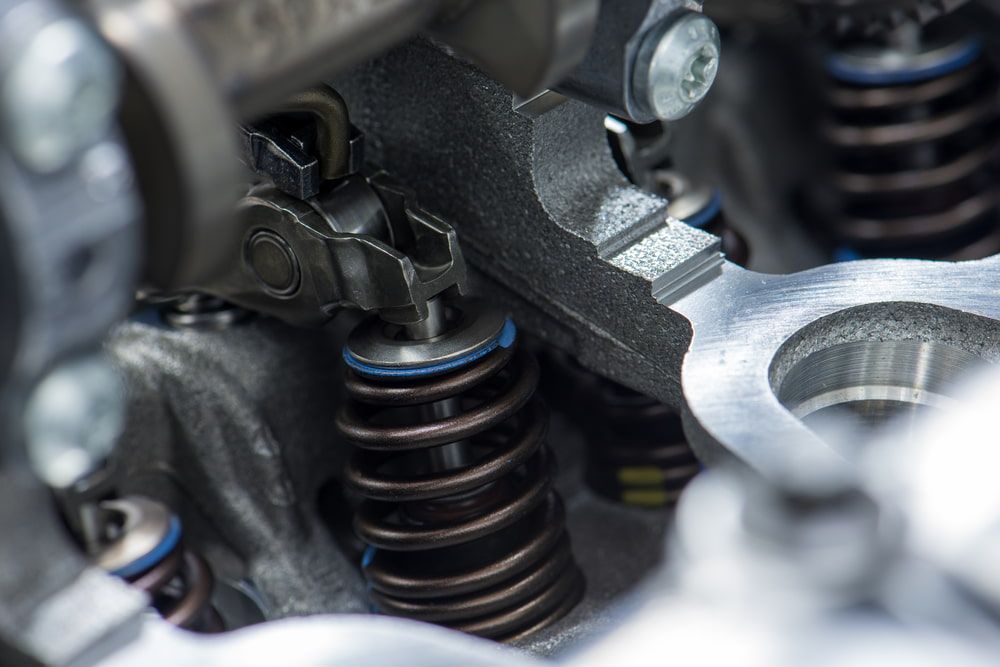 A Close Up of the Inside of a Car Engine With Springs — ORH Mechanical in Doolbi, QLD