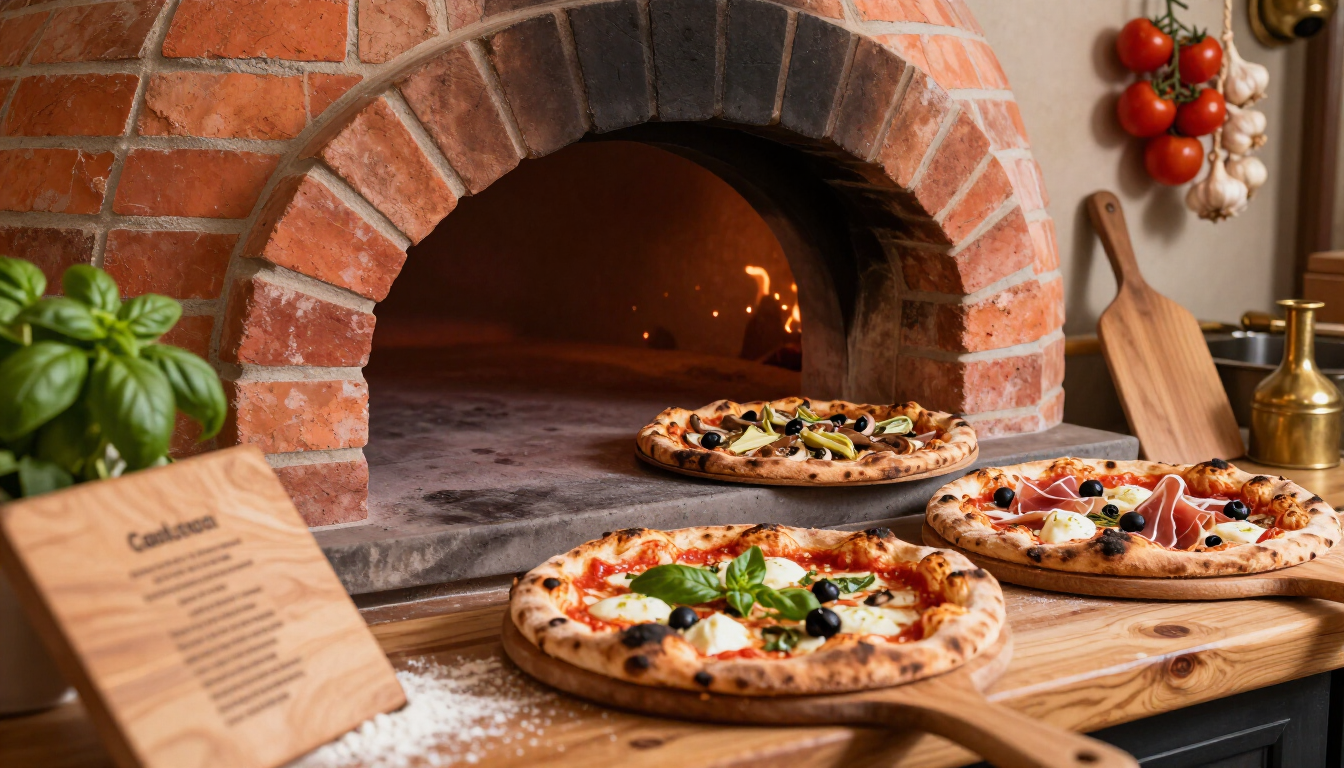 Pizze speciali di Lo Zar cotte nel forno a legna con ingredienti di qualita e preparazione artigianale.