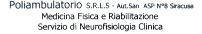 POLIAMBULATORIO MEDICINA FISICA RIABILITAZIONE NEUROFISIOLOGIA CLINICA
 logo