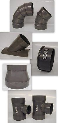 There are many different types of pipes and fittings.