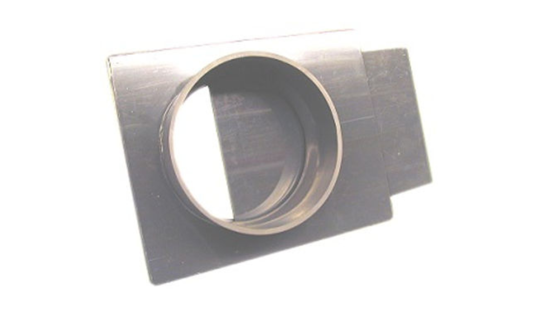 It looks like a camera with a hole in the middle.