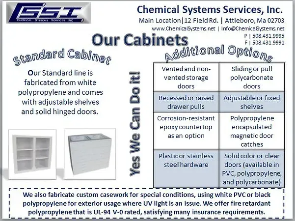 An advertisement for chemical systems services inc.