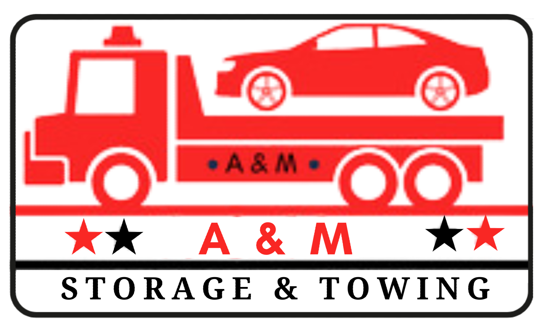 A & M Storage and Towing Logo