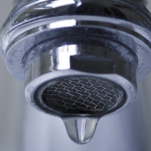 Faucet leaking water