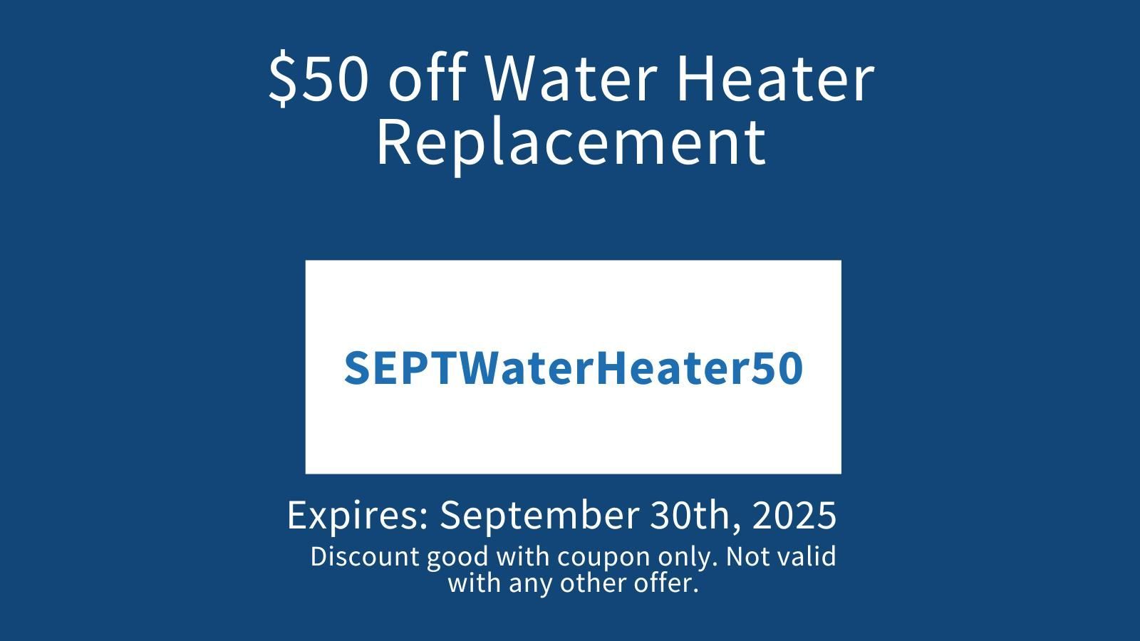 A plumber is working on a water heater replacement