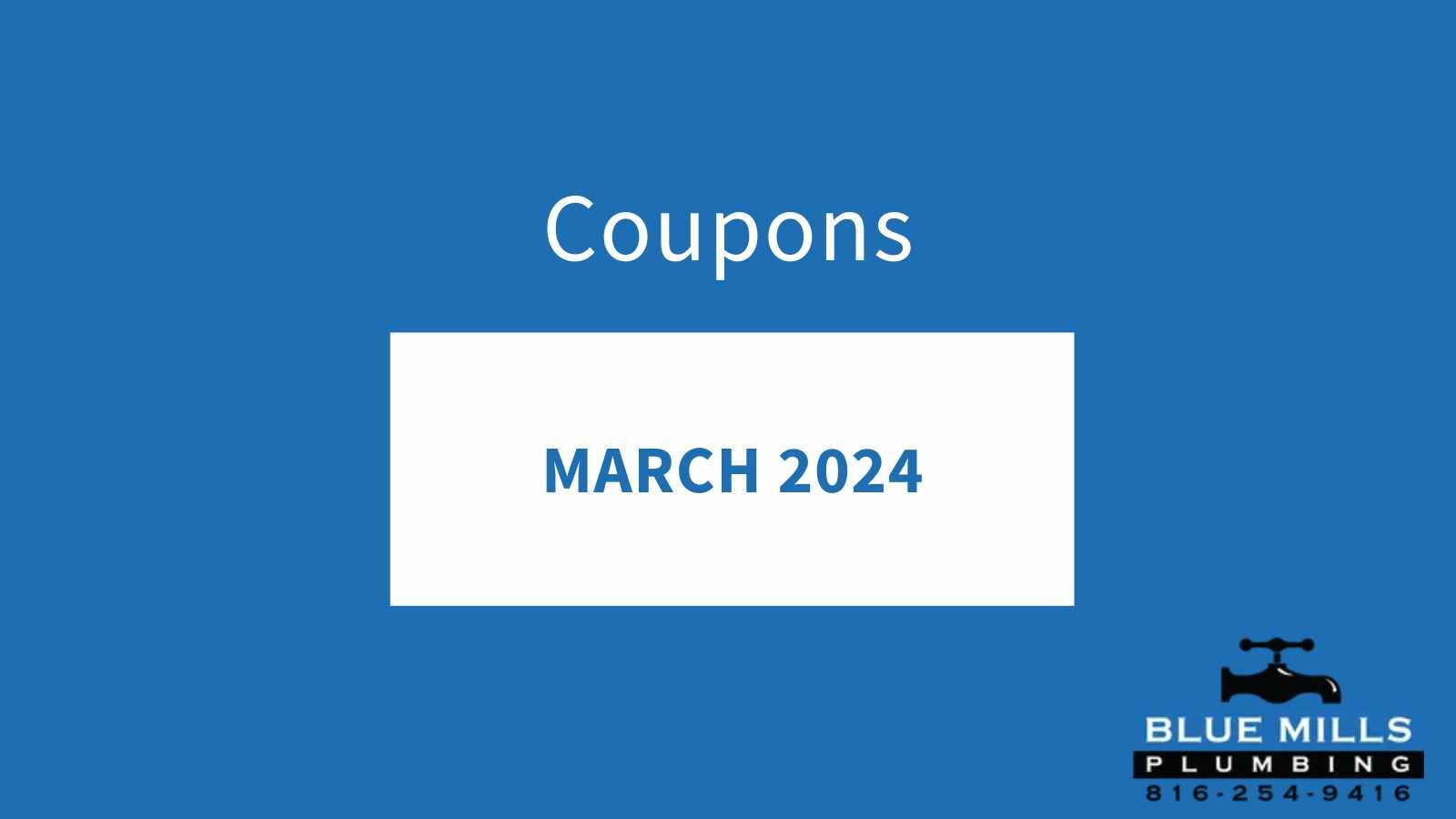 March 2024 Offers: Water Heater &  Garbage Disposal Replacement