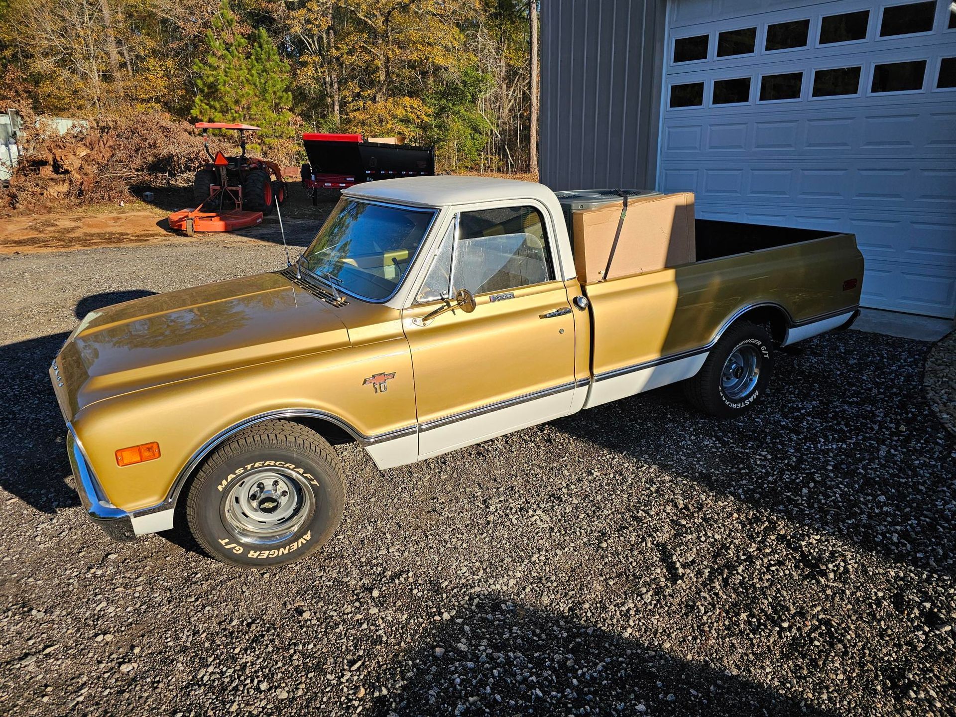 Pick up Truck Parked in Front of Building — Winnsboro, SC — Joe Burns Heating and Air