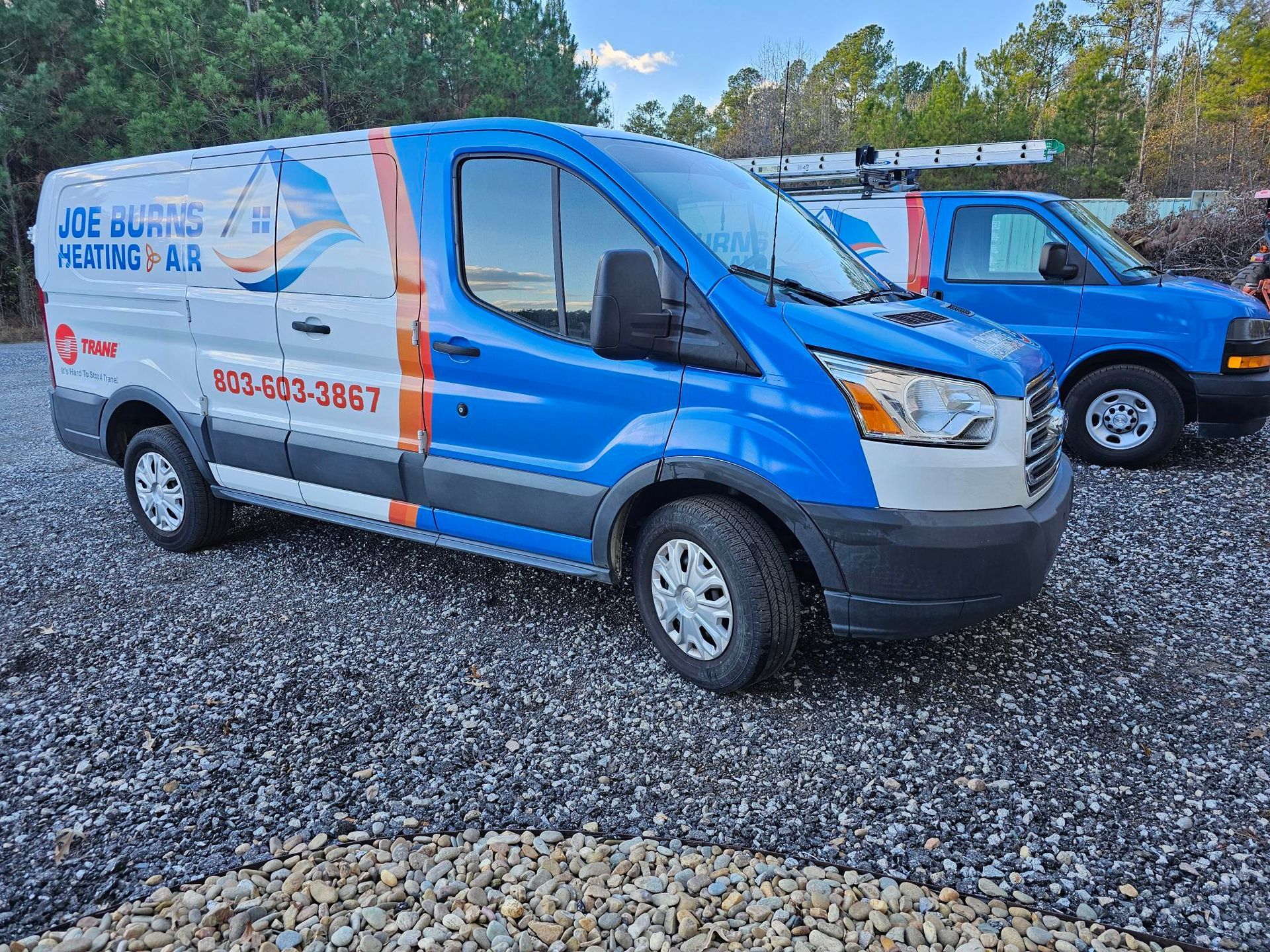 Joe Burns Heating and Air LLC Van — Winnsboro, SC — Joe Burns Heating and Air