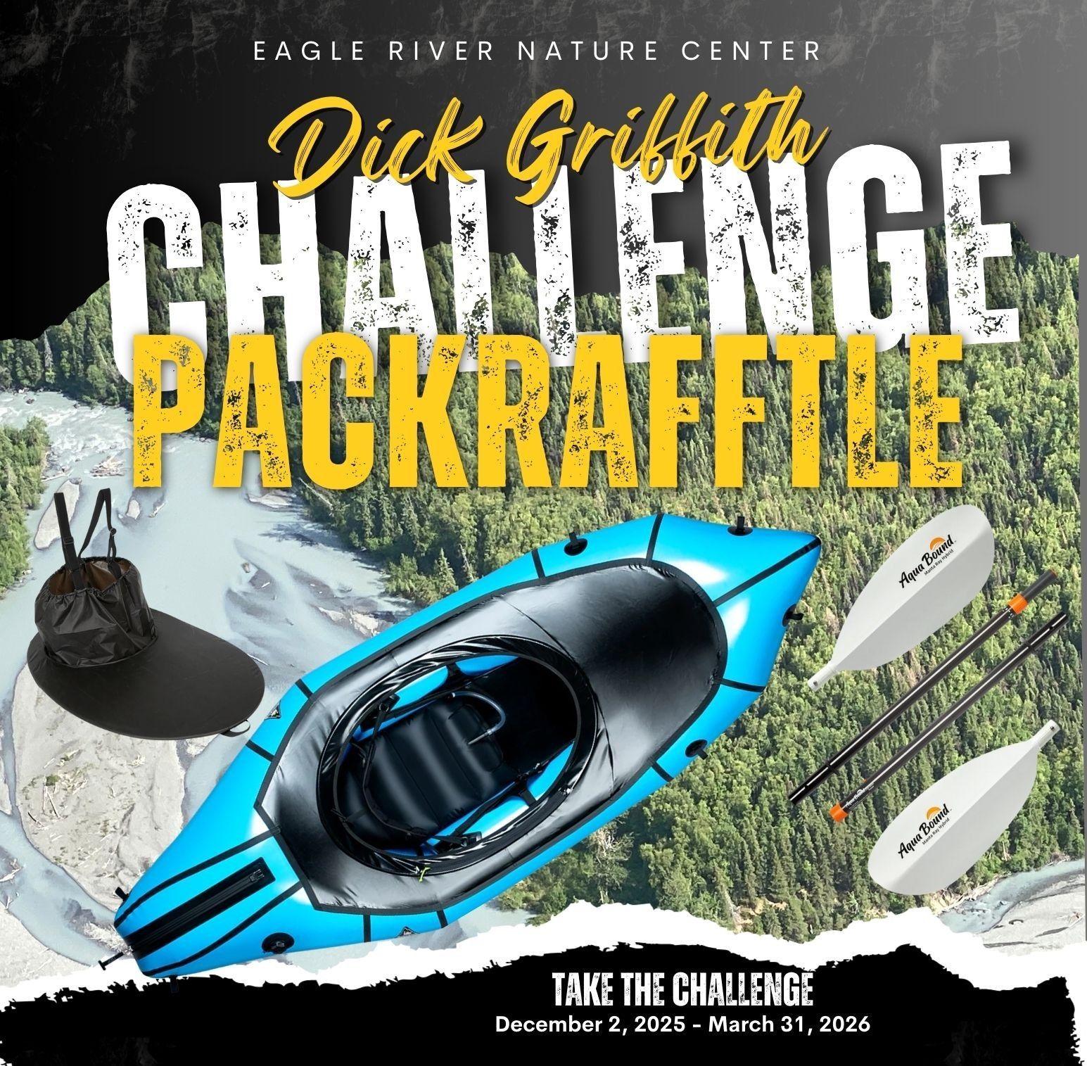 A man is standing on top of a mountain next to a boat.