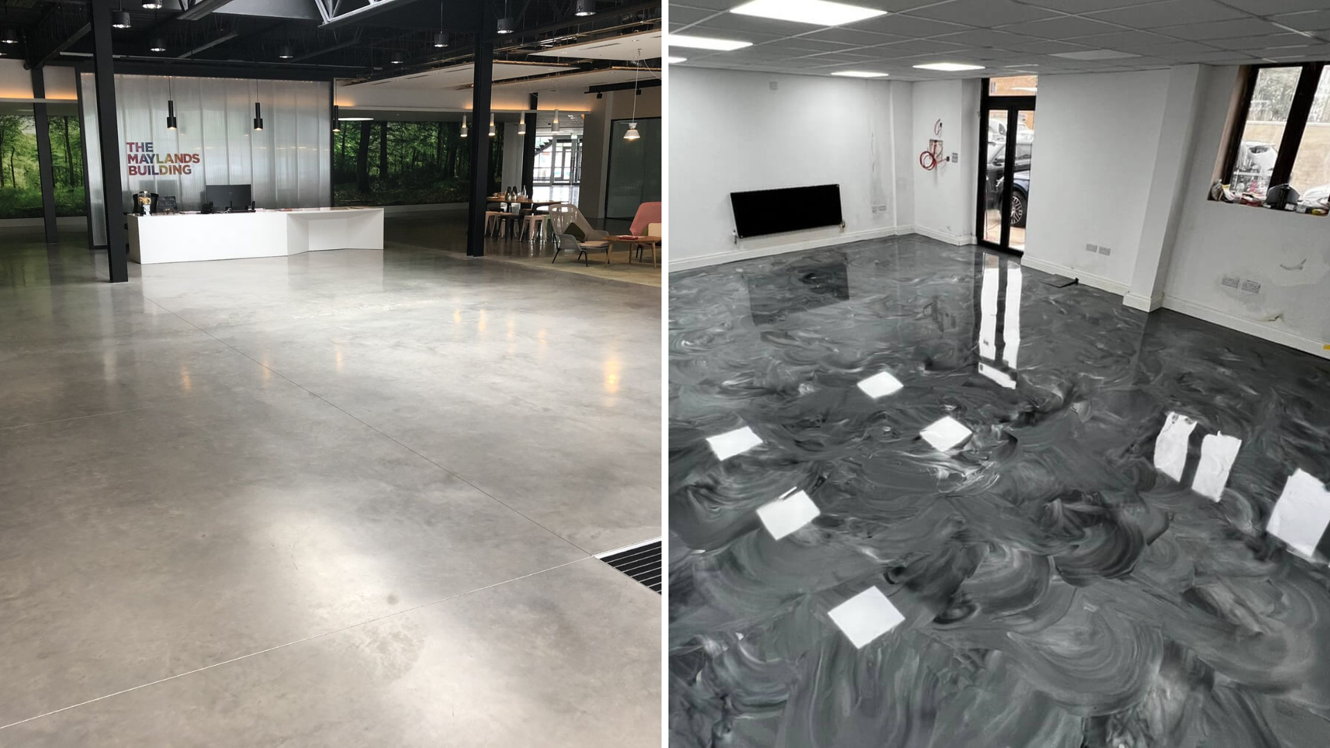 Business Polished Concrete Flooring
