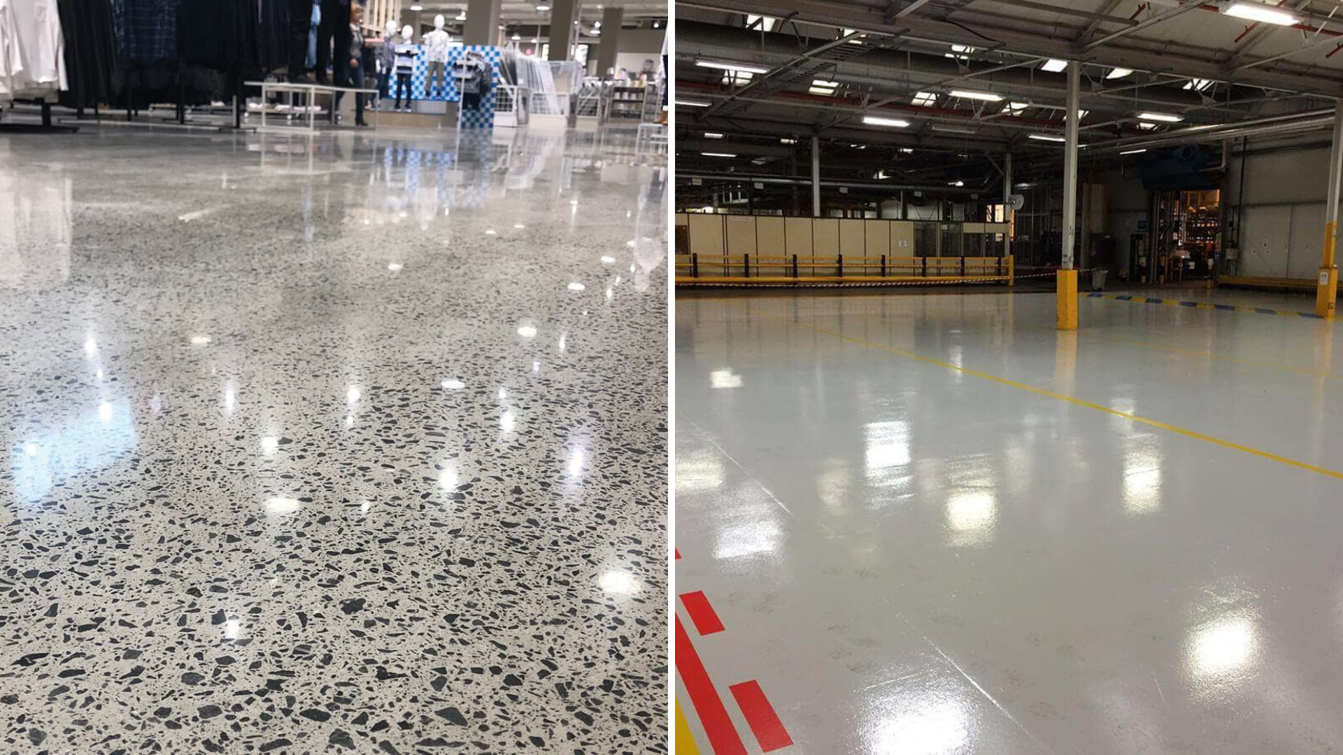 Polished Concrete vs Epoxy Resin