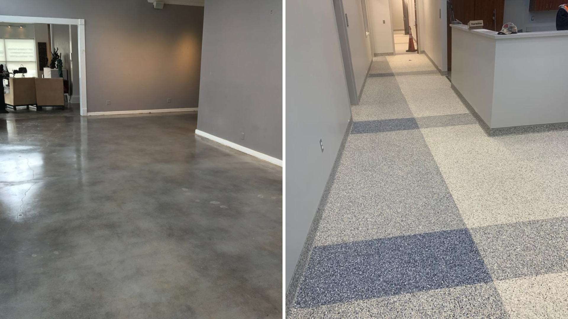 Commercial Polished Concrete vs Resin Flooring