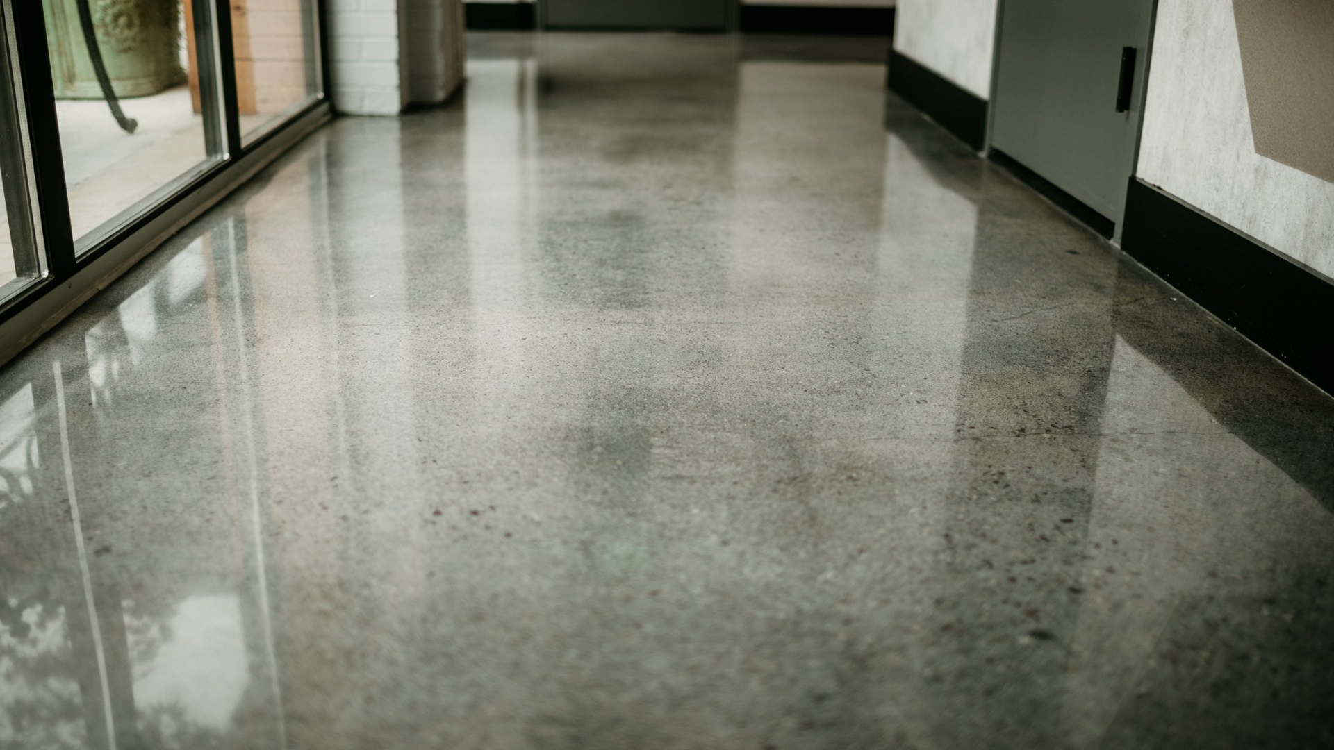 Polished concrete