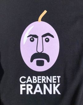 cabernet franc wine t-shirt Frank Zappa