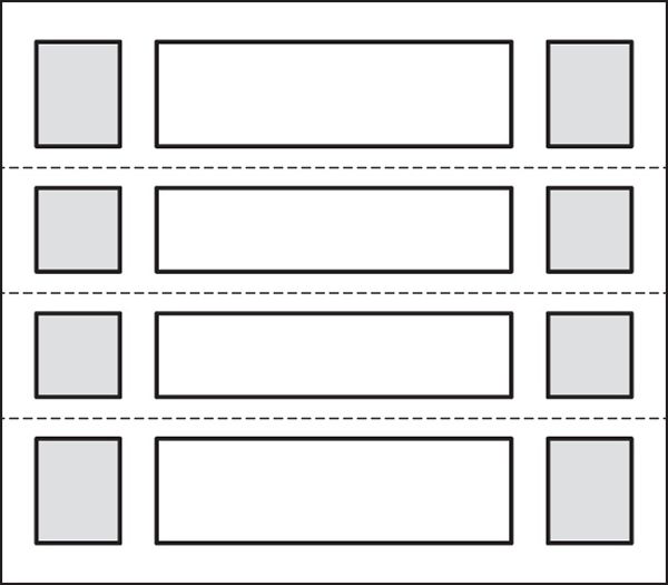 A black and white drawing of a grid of squares on a white background.