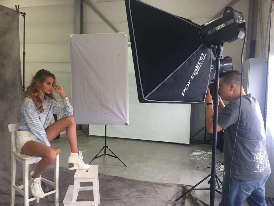 Fotoshoot met Herman Chow