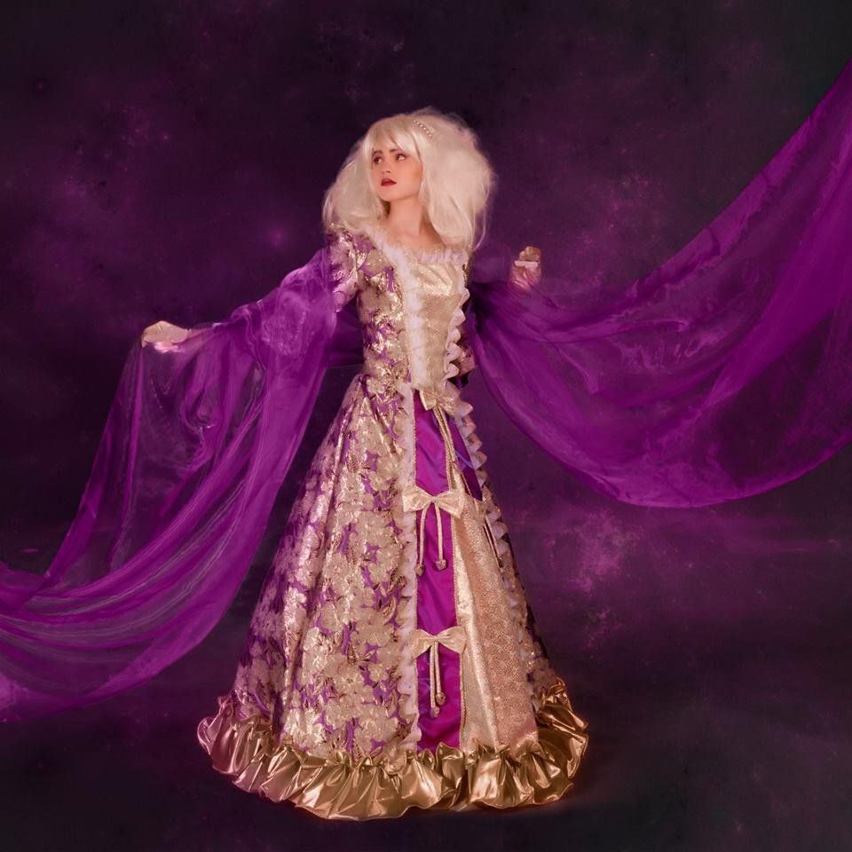 avangade makeup en haar (pruik)