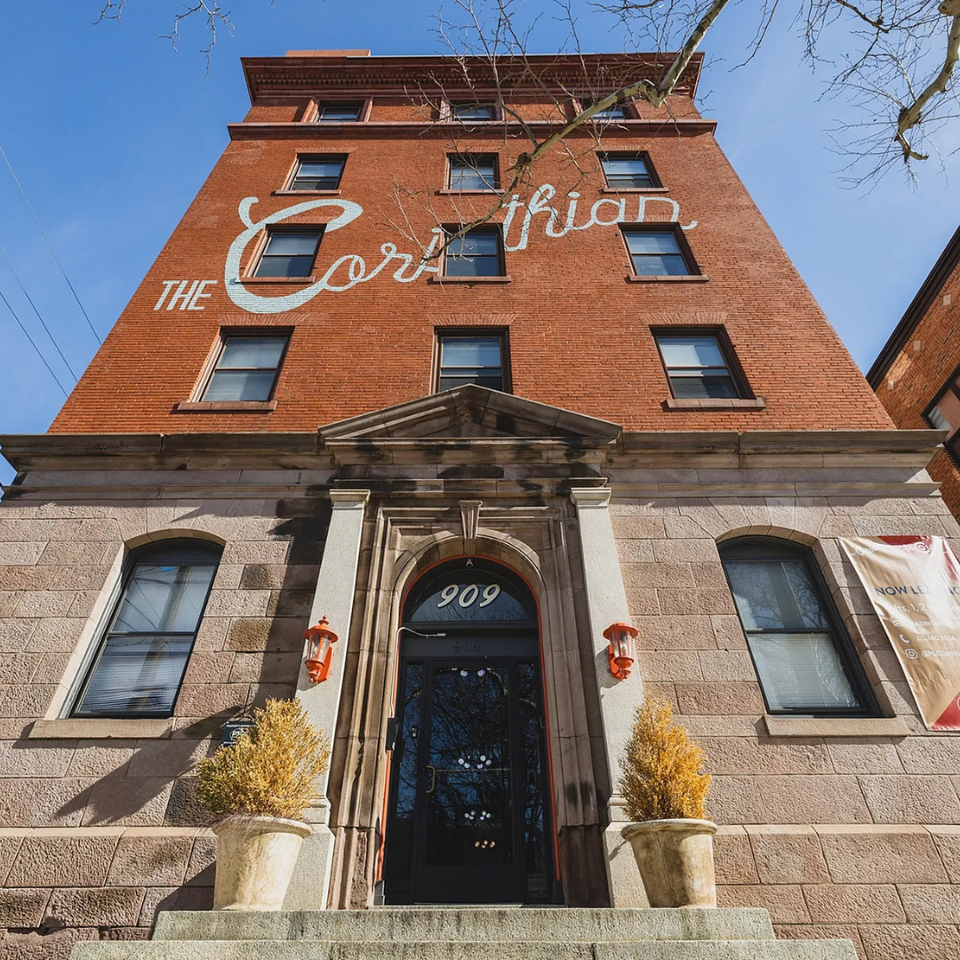The Corinthian building in Portland, Oregon with 