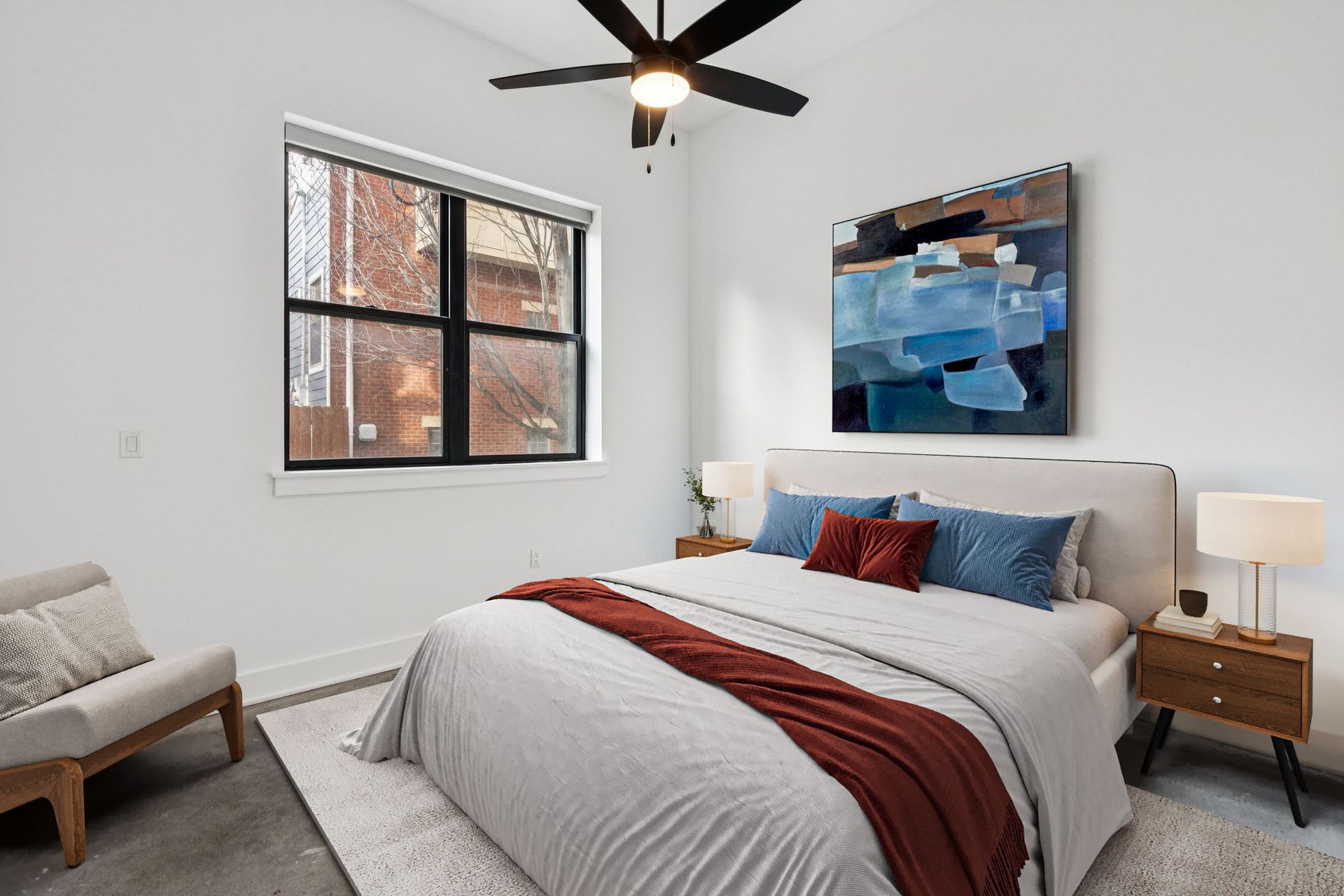 Bedroom at Corinthian, Fairmount PA