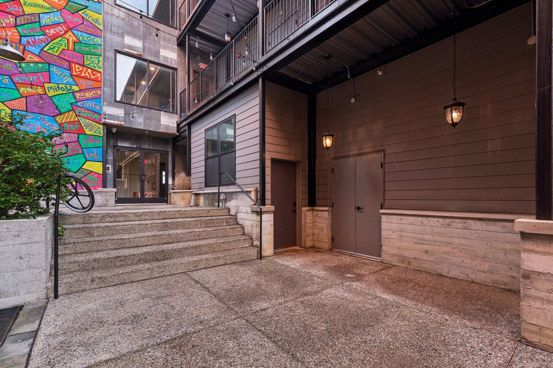 Front entrance at Corinthian, Fairmount PA