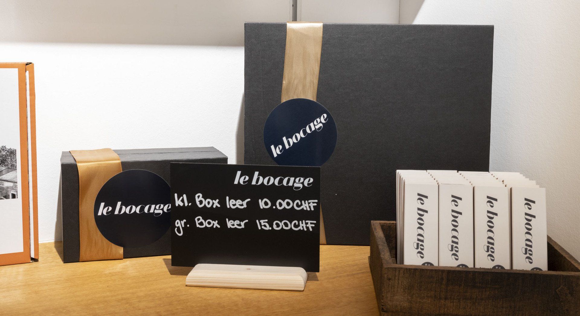 Geschenkboxen mit handgemachtem Inhalt