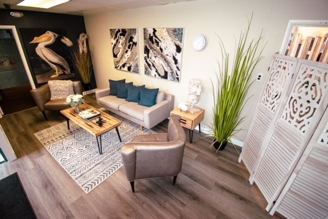 Lake Steam Bath Waiting Area