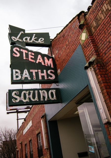 Lake Steam Baths Sauna
