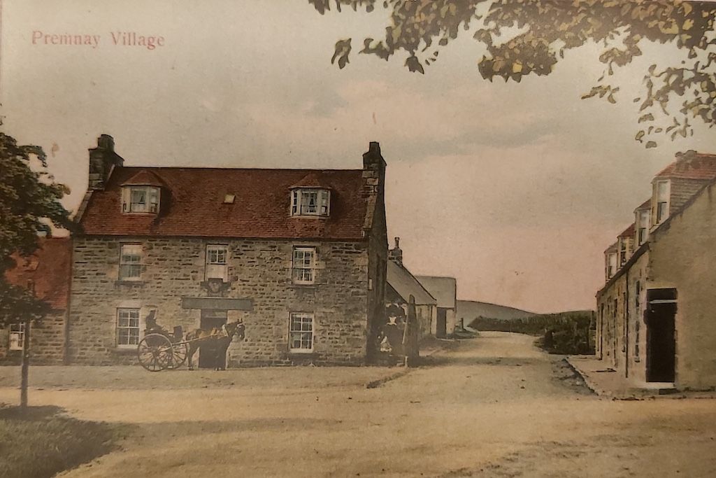 Premnay Hotel, old name for The Station Hotel Insch