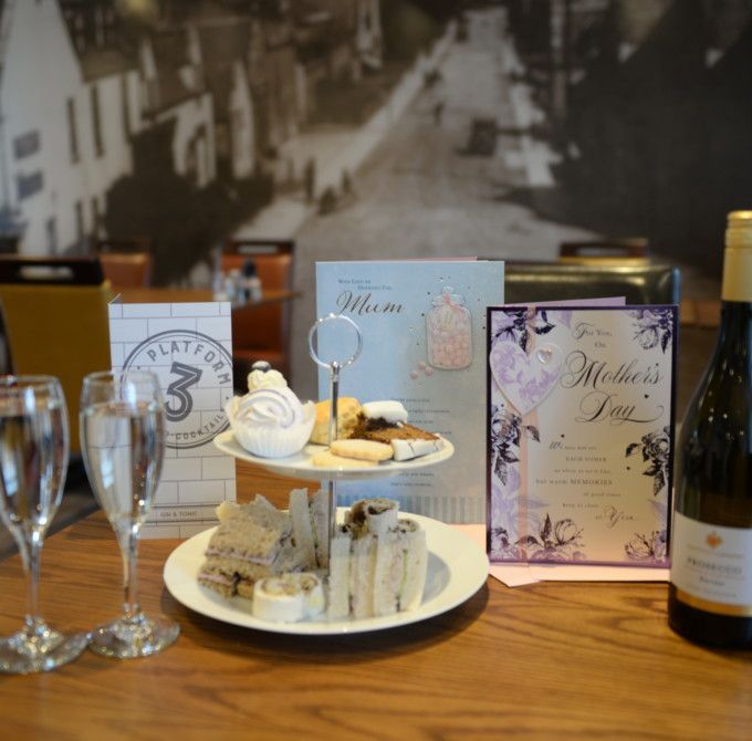 Afternoon teas at The Station Hotel, Insch, Aberdeenshire.