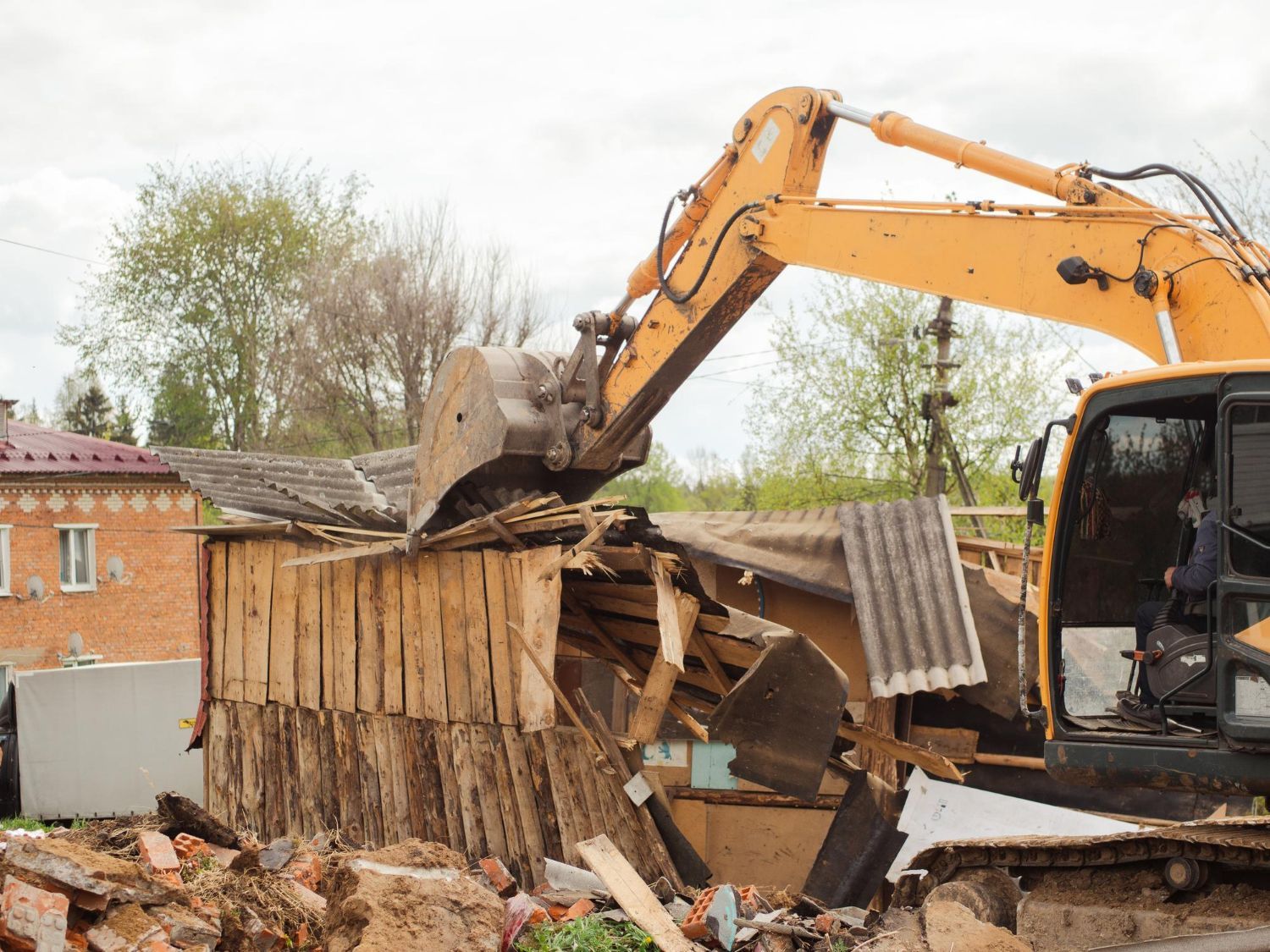 we specialize in seamless shed removal services
