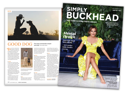 protection dogs featured in Buckhead Magazine