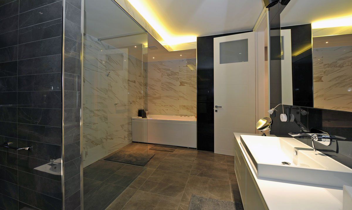 piano bagno dal design minimal