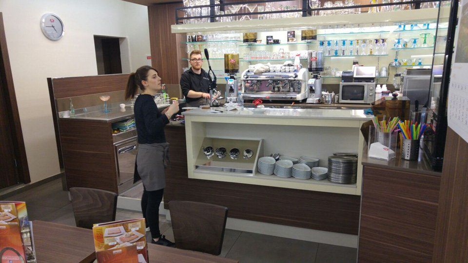 Bancone pasticceria e gelateria
