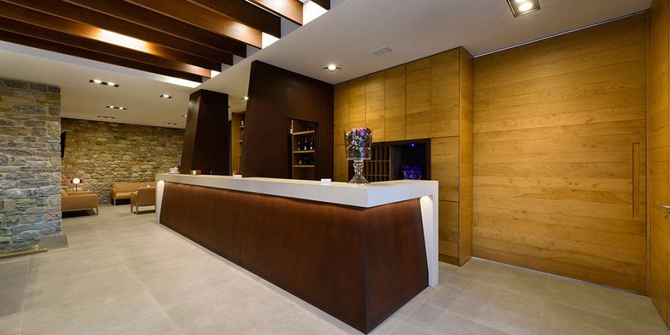 Bancone del ristorante Borgotufi