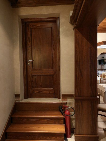 Vista della del ristorante Fabbrica dei sapori