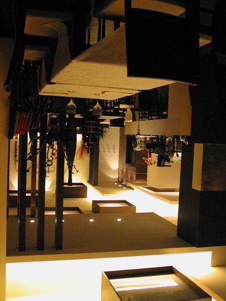 Elementi di design nel Moretto cafe