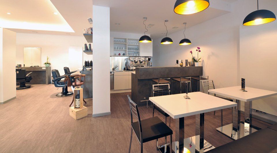 Tables in the centre