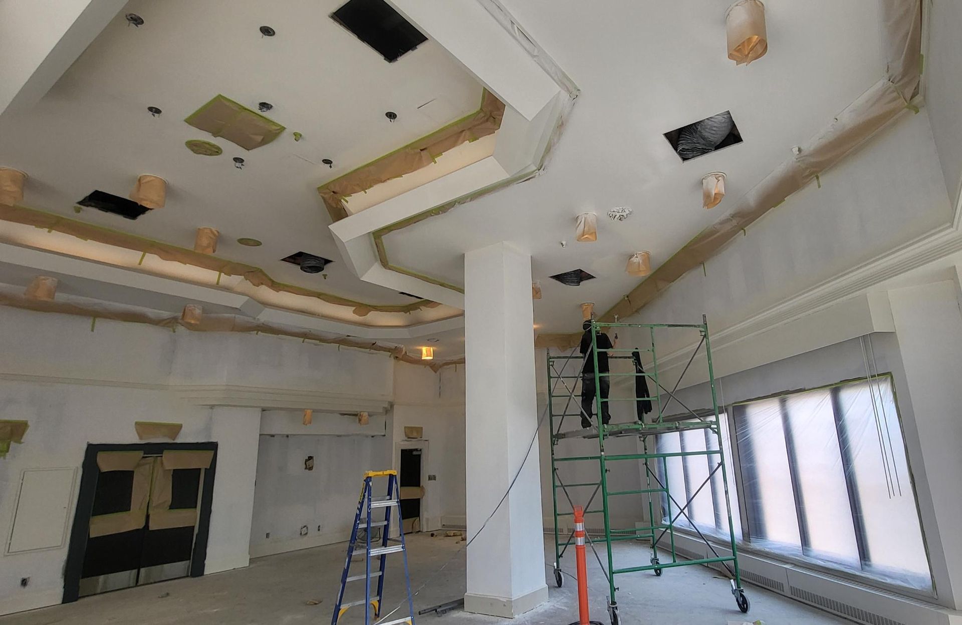 Delta Hotel Commercial paint job