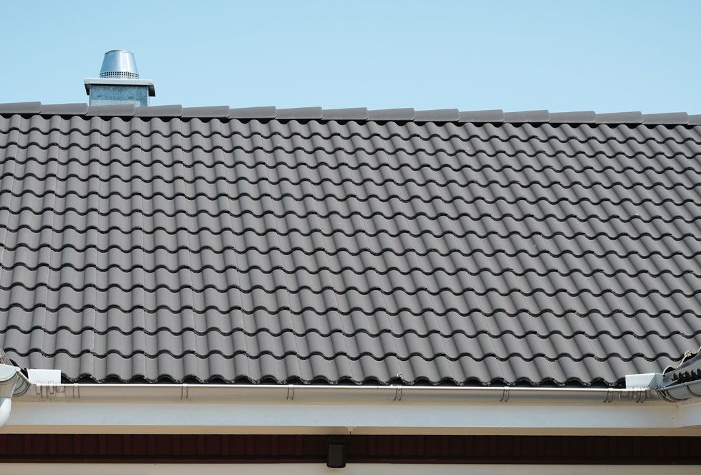 Close-up of a metal roof