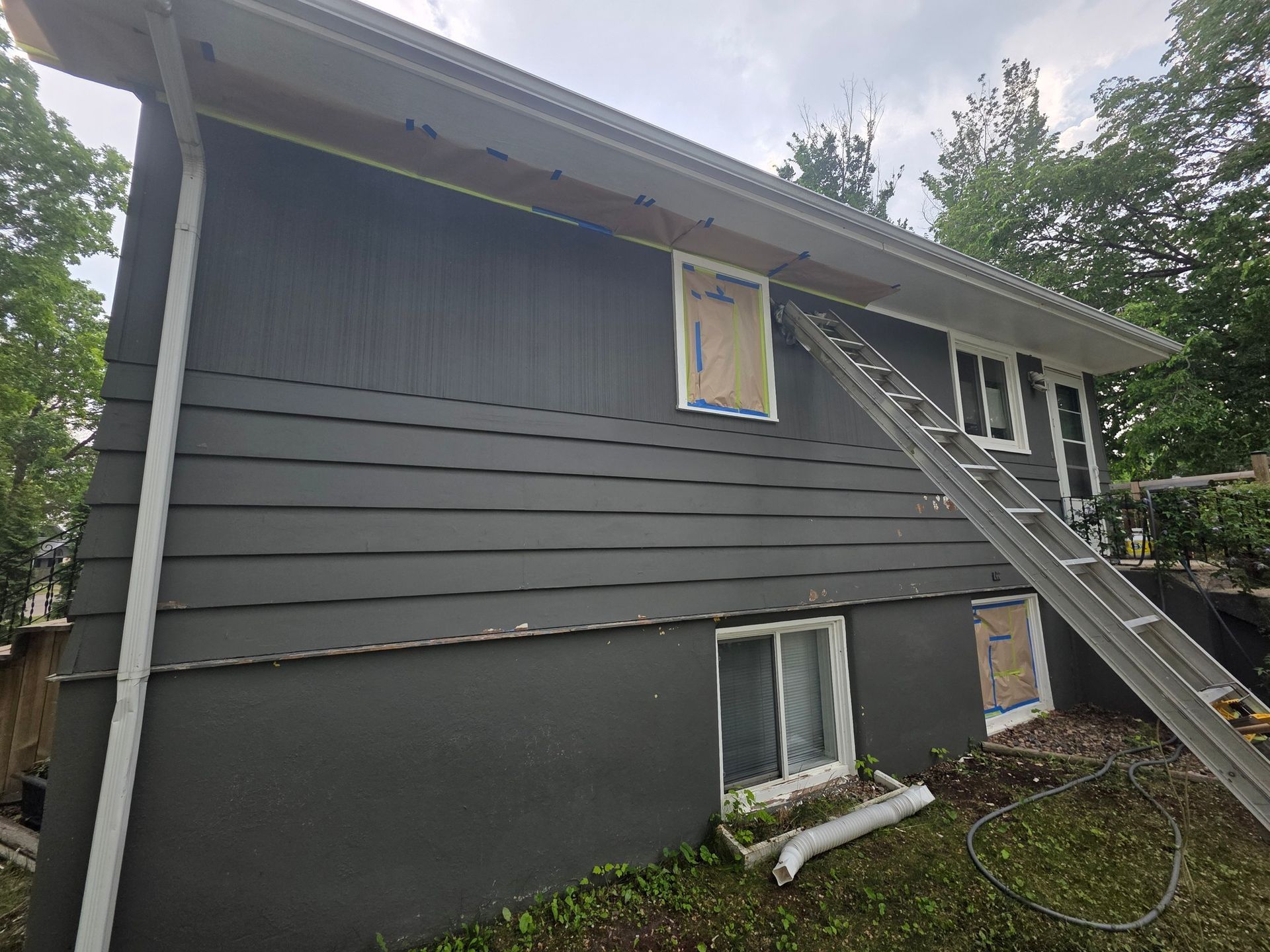 fixed exterior trim siding