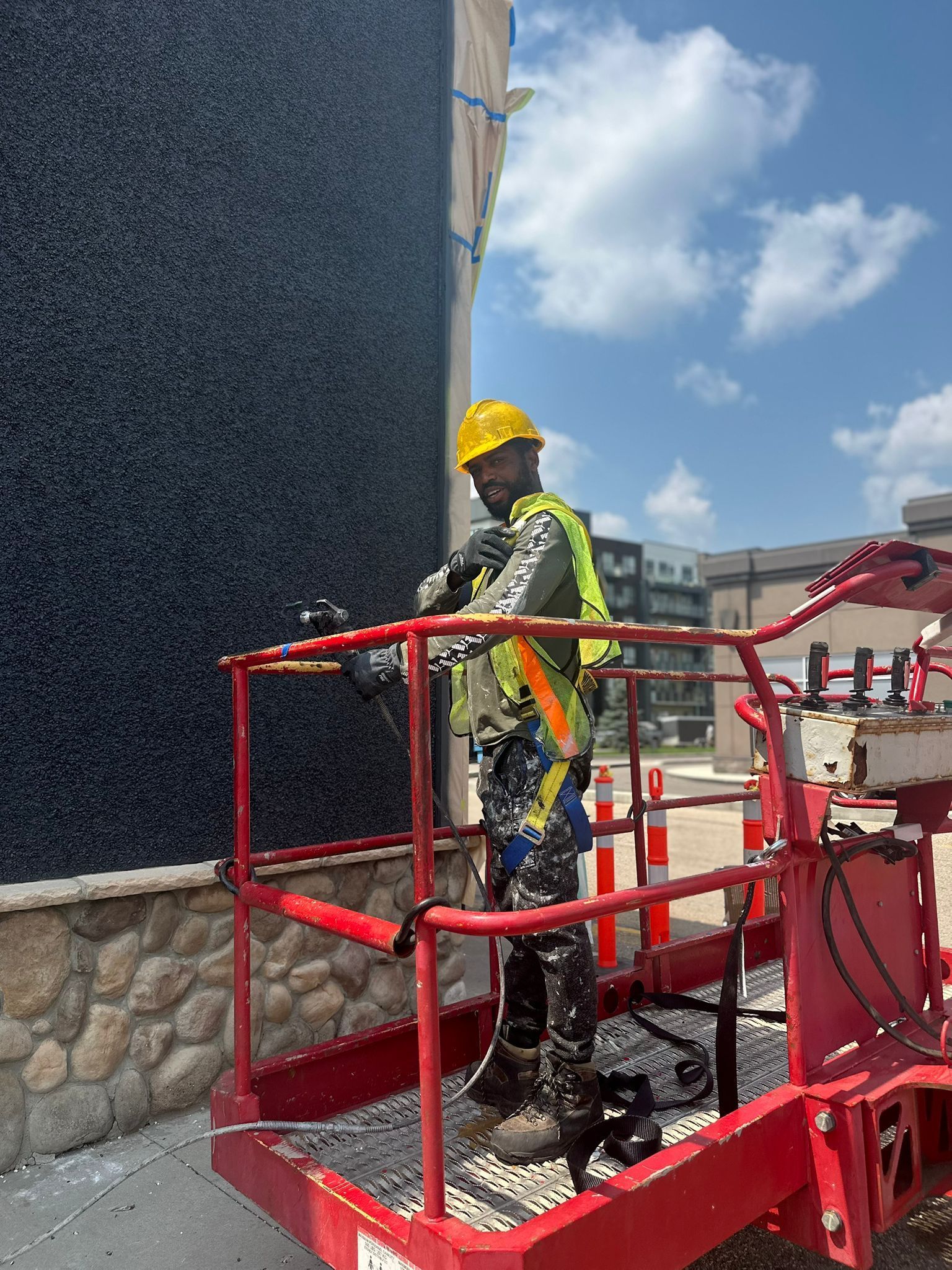 high performance coating spraying