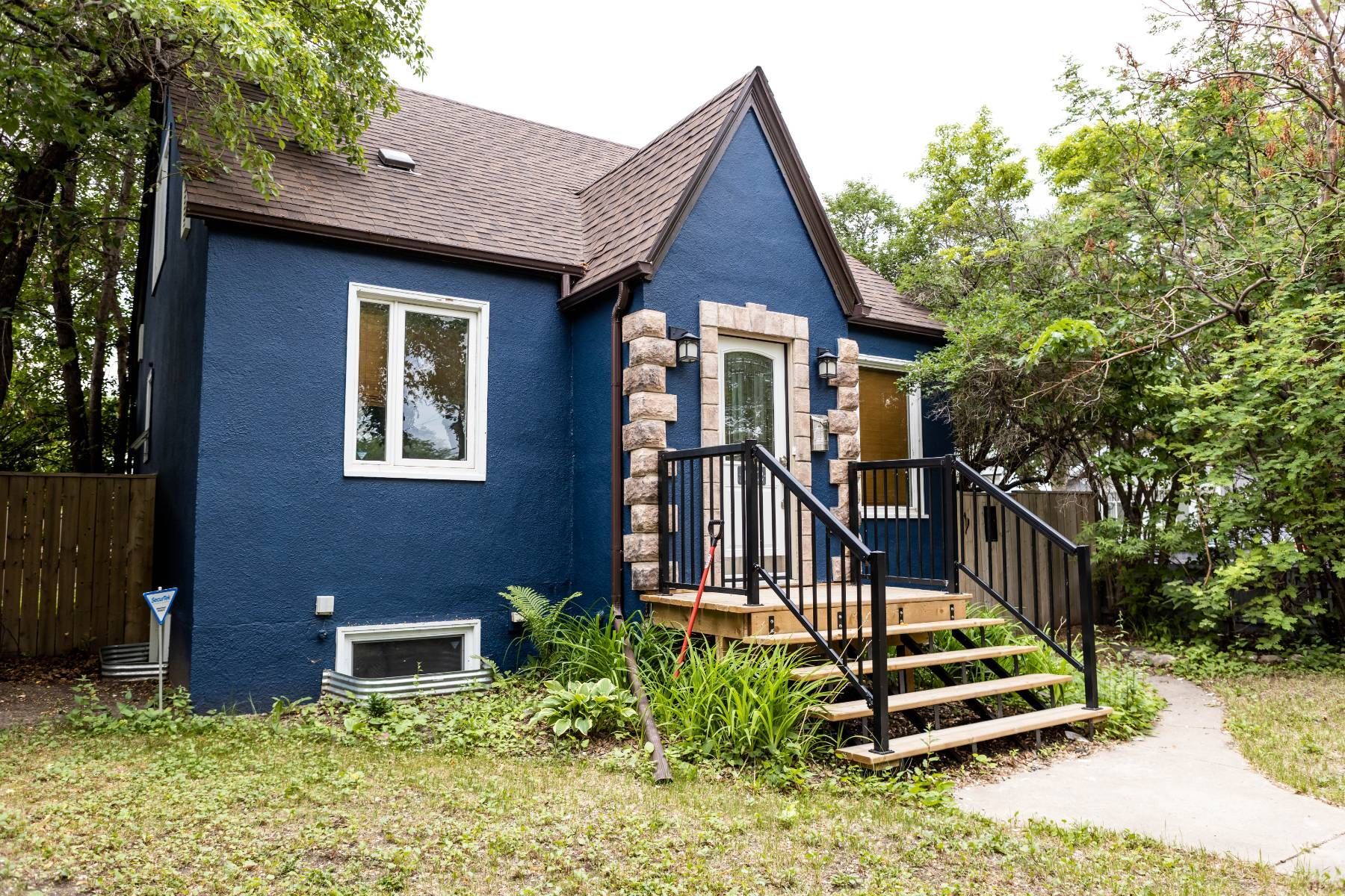 house needed exterior painting