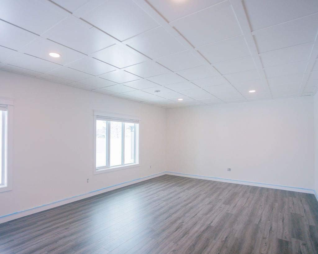 newly painted home after water damage