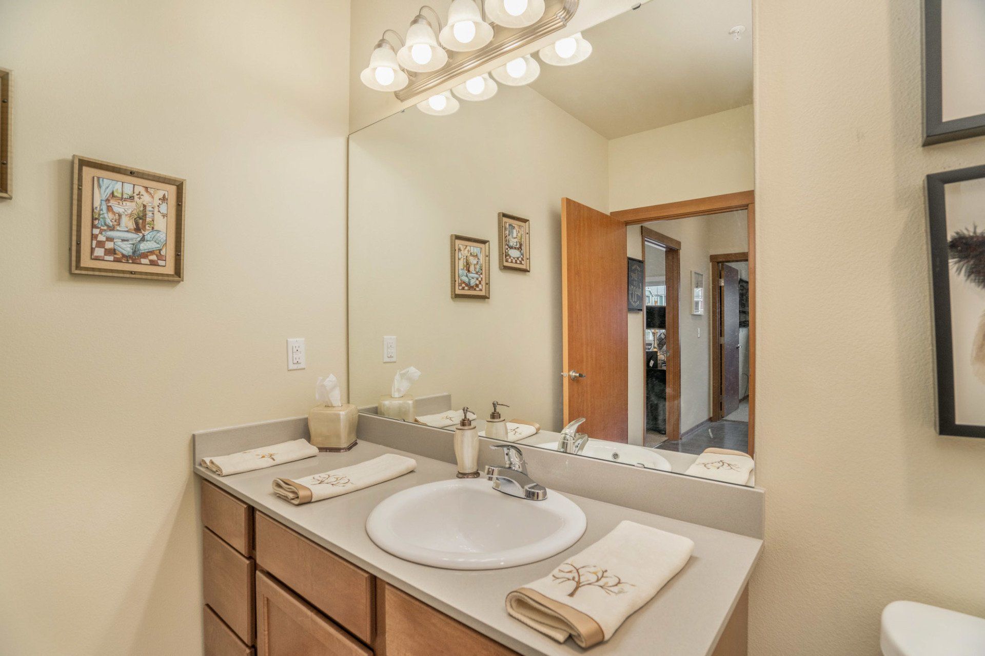 Bathroom with Quartz Countertops