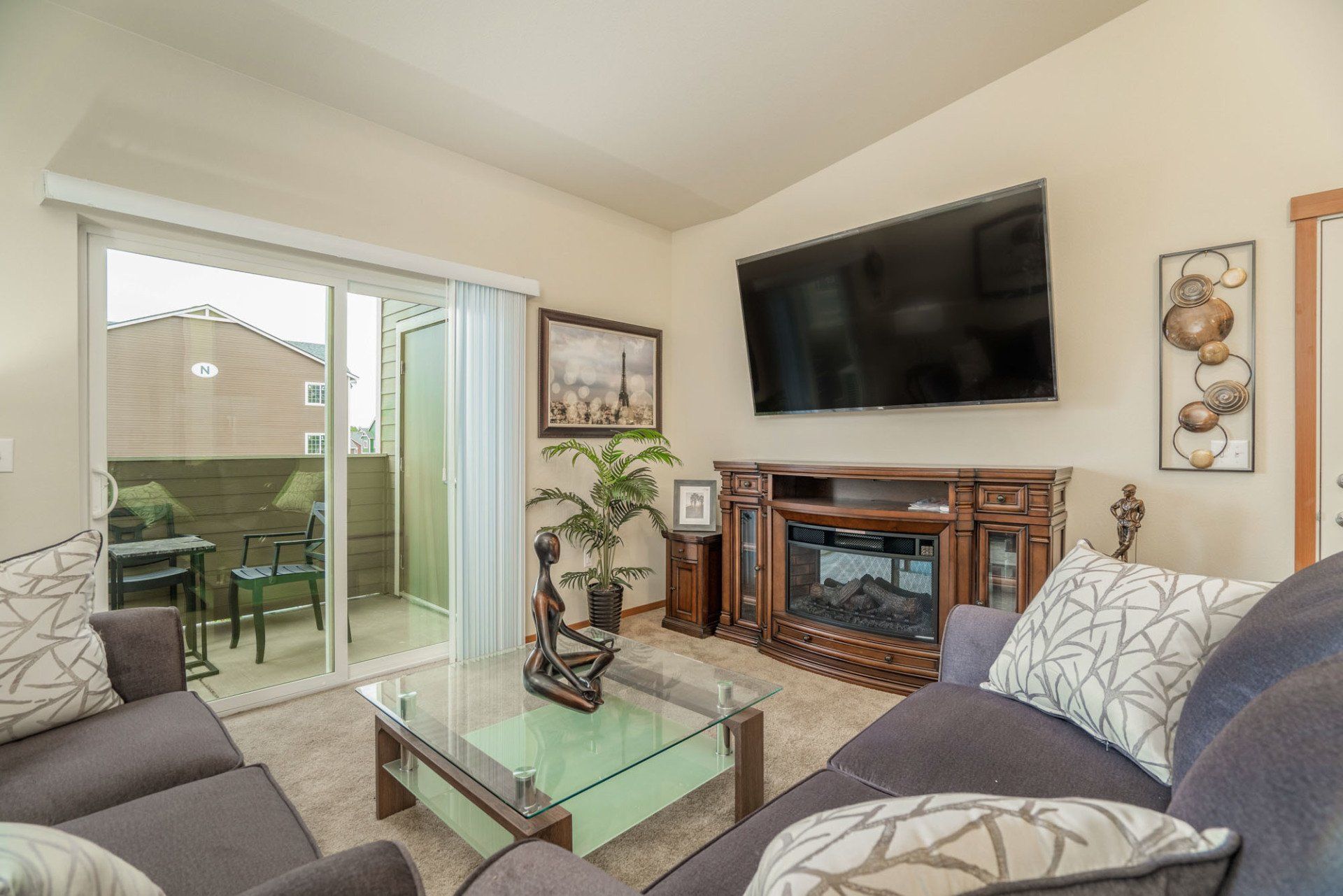 Interior with Fireplace